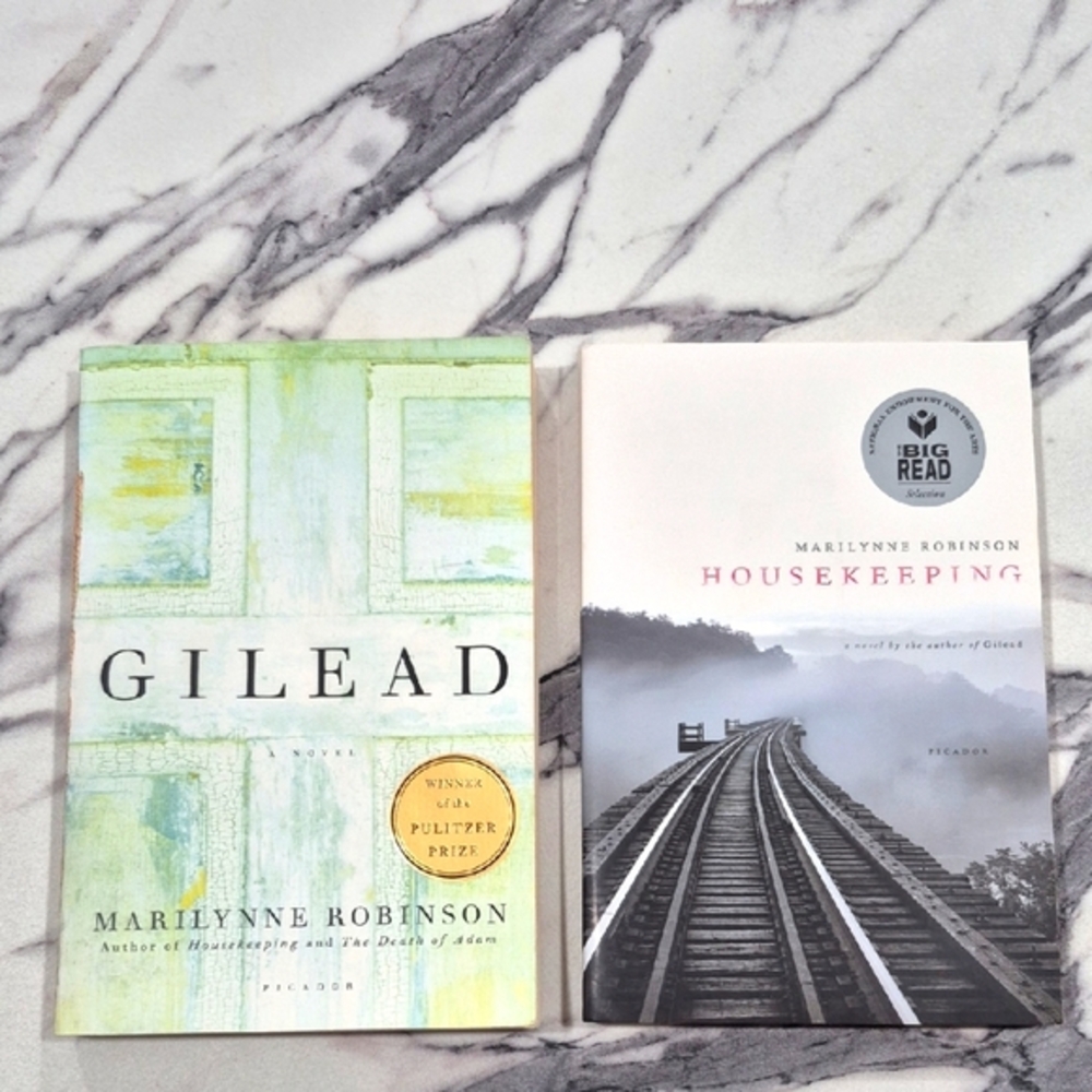 2 Marilynne Robinson Books: Gilead & Houskeeping